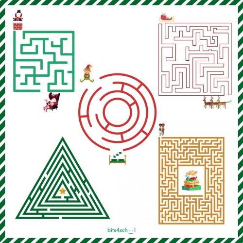 Christmas Mazes (Download)